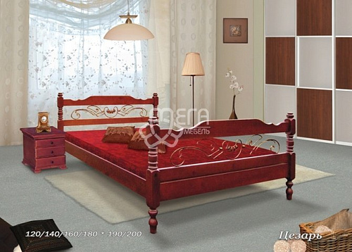Кровать Цезарь, ширина  140